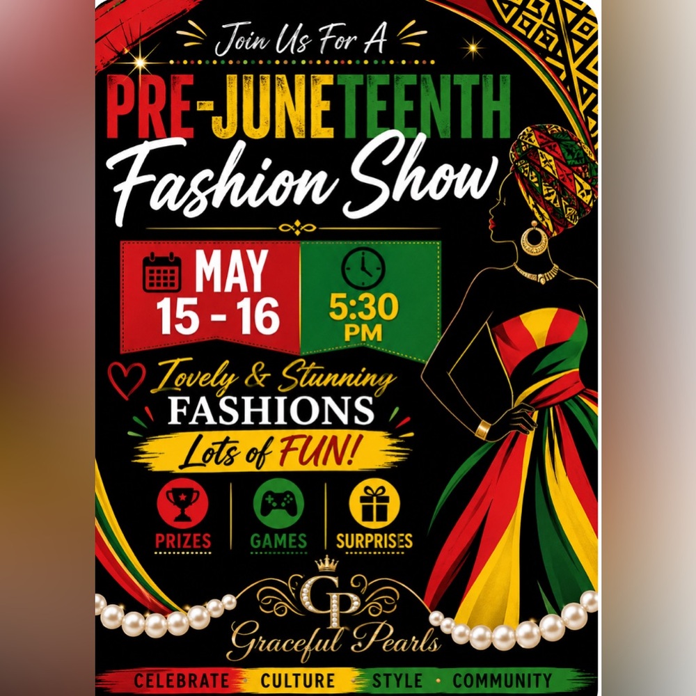 Pre-Juneteenth Fashion Show